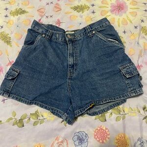 st.johns bay jean shorts